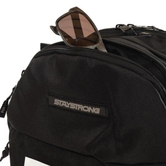 Stay Strong V2 Word Backpack (Black)