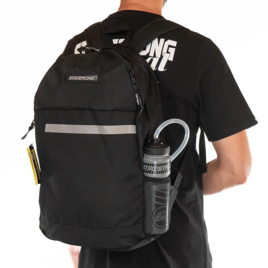 Stay Strong V2 Word Backpack (Black)