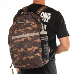 Stay Strong V2 Word Backpack (Green Camo)