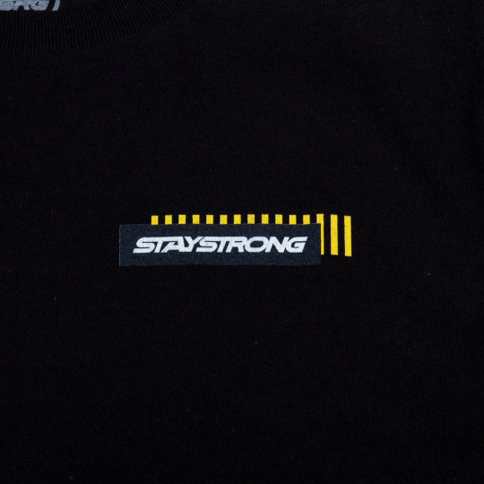 Stay Strong Block Youth T-Shirt Black