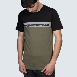 Stay Strong Cut off T-Shirt - Black/Green