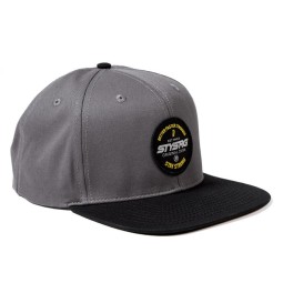Stay Strong BFS Circle Patch Snapback Cap - Black/Grey
