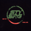 Stay Strong X Jonny Mole Distressed Icon T-Shirt - Black