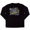 Stay Strong Youth Scribble Long Sleeve T-Shirt - Black