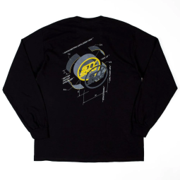 Stay Strong Adult X Jonny Mole Exploded Long Sleeve T-Shirt - Black