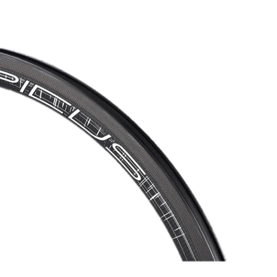 Epicus Carbon 1 1/8 & 1 3/8 (451-30-25) Rear Rim 28H - Matt Black (With Brake Surface)