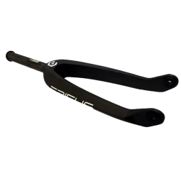Epicus Expert Carbon Fork With 1 1/8 Straight Steer Tube. Fits 1 1/8 & 1 3/8 Tire (Matt Black Finish)