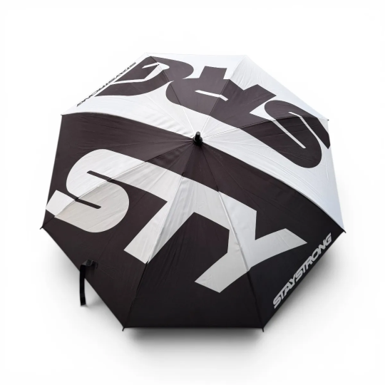 Stay Strong Umbrella Impact Black/White